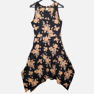 Pact Women's Twilight Asymetrical Dress Sz S Organic Cotton